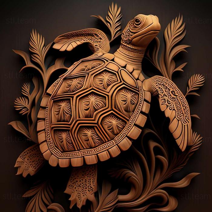 Знаменитое животное черепаха адвайта